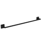 Porta Toalha Banho Clean|Soul 600mm Preto Deca